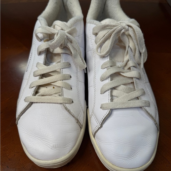 jjjound X Reebok White Leather Sneakers with Beige Laces main image 6